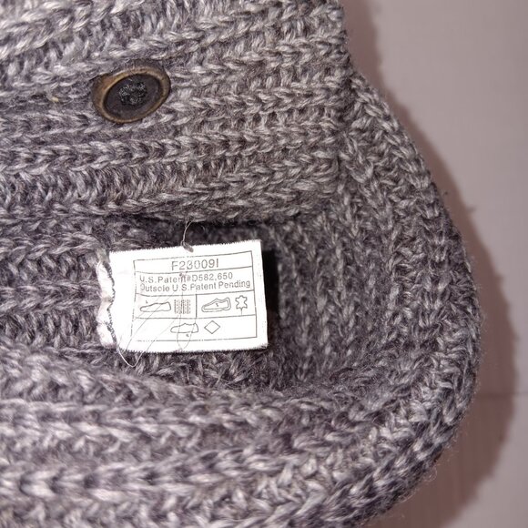 WOMEN'S UGG CARDY SWEATER BOOTS GRAY SIZE 8 - Picture 11 of 13